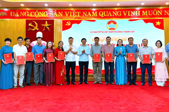 Thanh Liệt ra mắt Ban công tác Mặt trận số