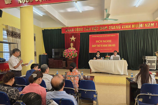 Thượng Cát: Nâng cao hiệu quả mô hình “Ngày thứ tư nghe dân nói”