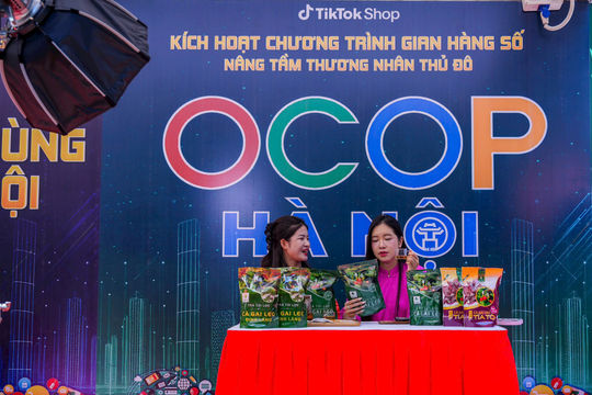 Để sản phẩm OCOP Hà Nội bán được trên “chợ số”