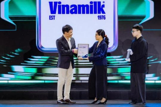 Vinamilk liên tiếp được vinh danh, khẳng định sức mạnh thương hiệu