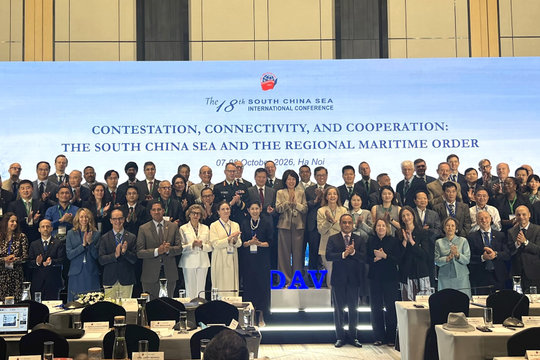 Biển Đông cần một trật tự biển dựa trên luật lệ và hợp tác