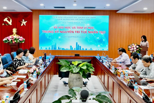Xã hội học và tâm lý học trong kỷ nguyên AI: Nhận diện, đo lường, xây dựng chuẩn mực ứng xử phù hợp
