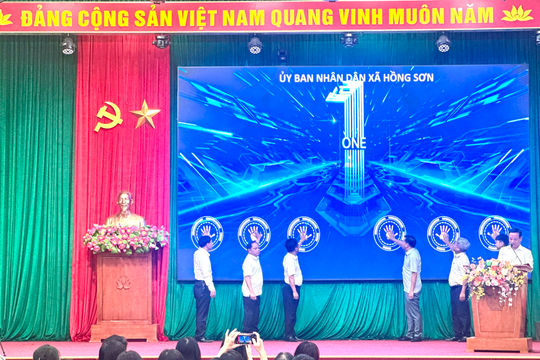 Xã Hồng Sơn lan tỏa tinh thần tự học, làm chủ công nghệ số