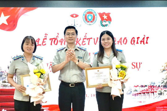 Trao giải Cuộc thi "Tìm hiểu Luật Thi hành án dân sự năm 2025"