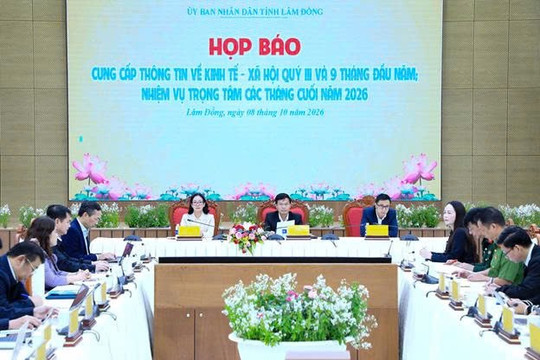 Tỉnh Lâm Đồng: Tăng trưởng GRDP 9 tháng đạt 8,51%, dồn lực bứt phá quý IV
