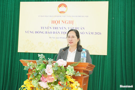 Tập huấn xây dựng nông thôn mới vùng đồng bào dân tộc thiểu số