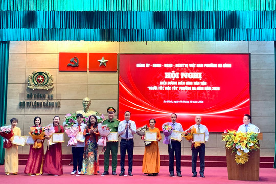 Những  người lặng thầm vun đắp một Ba Đình đẹp hơn