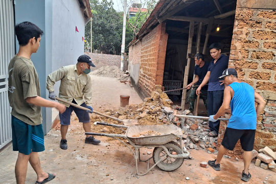 Hiến đất mở đường - Điểm sáng từ Phúc Thọ