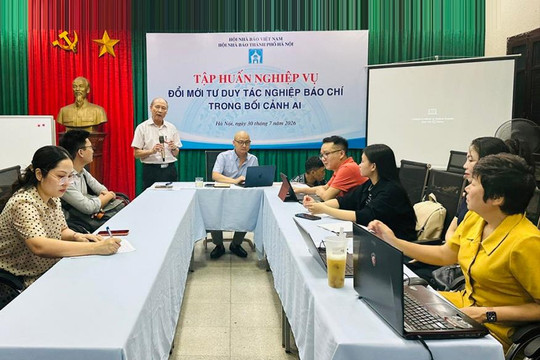 Đại hội Hội Nhà báo TP Hà Nội nhiệm kỳ 2026-2031: Đổi mới, sáng tạo, vững mạnh