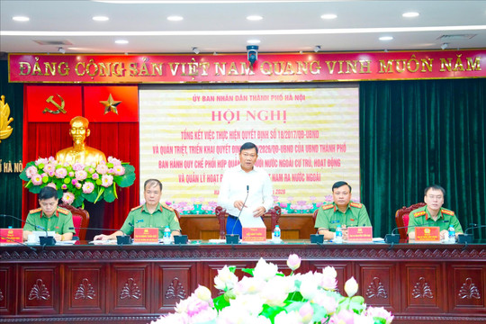 Hà Nội yêu cầu xây dựng phần mềm dùng chung quản lý xuất, nhập cảnh