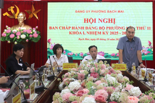 Phường Bạch Mai: Xác định đúng việc, tập trung đúng khâu, thường xuyên kiểm đếm kết quả