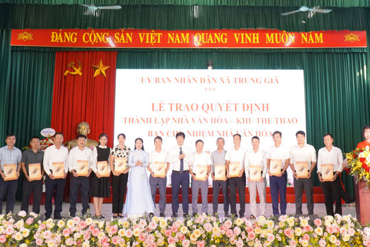 Trung Giã đồng loạt ra mắt 5 mô hình chuyển đổi số, đưa tiện ích số đến gần người dân