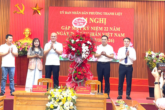 Phường Thanh Liệt gặp mặt doanh nhân nhân dịp 13-10