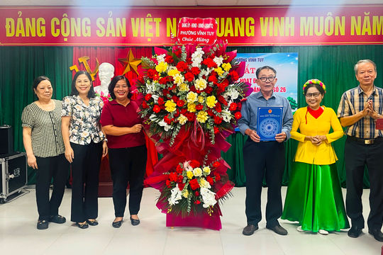 Vĩnh Tuy: Tổ dân phố 26 chung tay xây dựng mô hình nhà sinh hoạt cộng đồng kiểu mẫu
