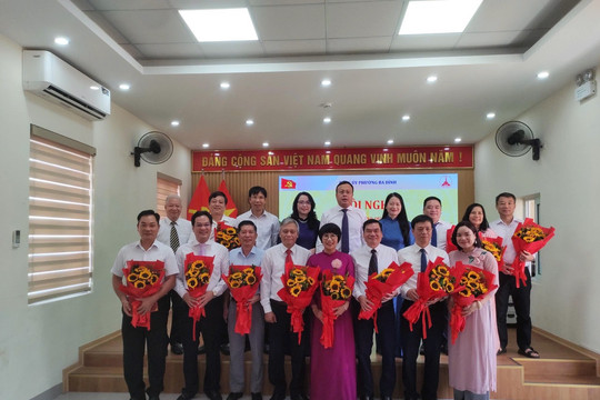 Đảng bộ phường Ba Đình kiện toàn tổ chức chi bộ trực thuộc