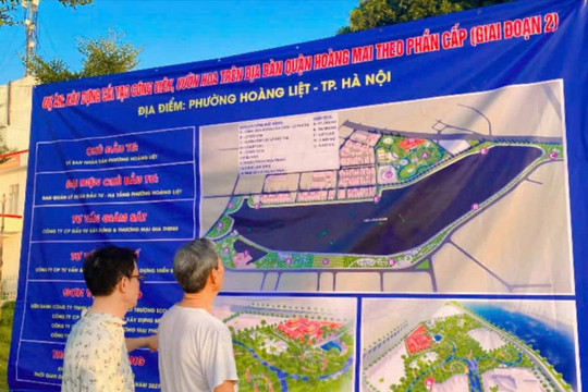“Bức tranh” giải ngân đầu tư công tại phường Hoàng Liệt
