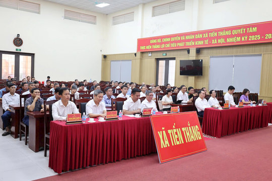 Hà Nội khởi công Dự án Đầu tư xây dựng và kinh doanh kết cấu hạ tầng KCN Tiến Thắng giai đoạn 1