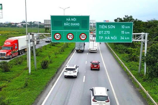 Đề nghị Hà Nội bố trí vốn làm đoạn Vành đai 3 đi trùng cao tốc Hà Nội - Bắc Giang