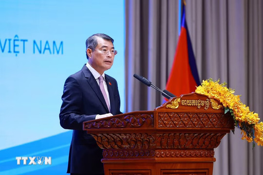Thủ tướng Lê Minh Hưng: Doanh nghiệp Việt Nam - Campuchia cần liên kết để cùng lớn mạnh