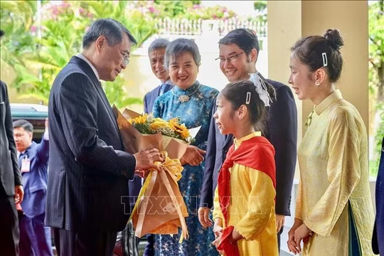 Thủ tướng Lê Minh Hưng: Tạo điều kiện để người gốc Việt tại Campuchia ổn định cuộc sống