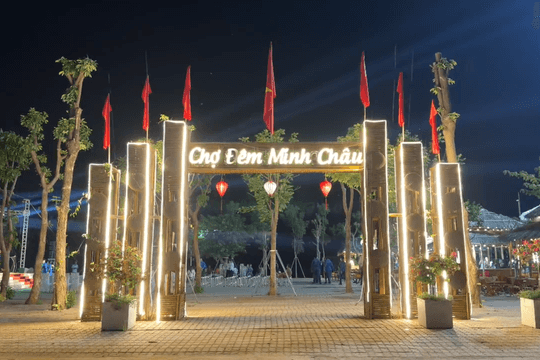 Chợ đêm Minh Châu: Gắn kết cộng đồng, phát triển sinh kế