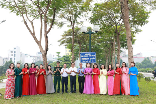 Phường Dương Nội ra mắt mô hình “Dân vận khéo”, chung tay xây dựng đô thị xanh – sạch – đẹp
