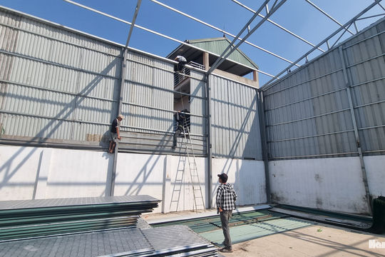 Xã Dương Hòa: Rà soát, xử lý triệt để các nhà xưởng vi phạm