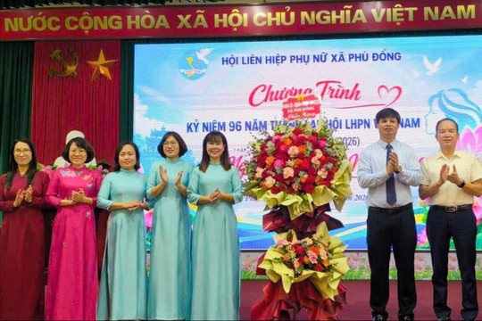 Xã Phù Đổng sôi nổi các hoạt động tôn vinh phụ nữ