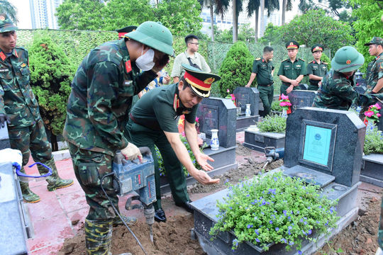 Tìm kiếm, quy tập và xác định danh tính hài cốt liệt sĩ bằng tất cả trách nhiệm và trái tim