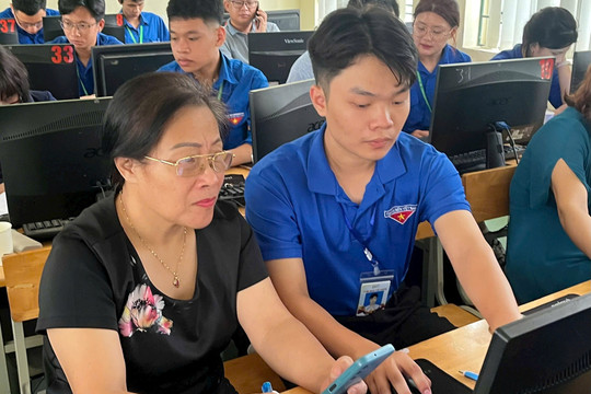 Tuổi trẻ Gia Lâm phát huy vai trò xung kích trong chuyển đổi số