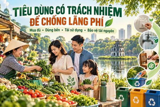 Tiêu dùng có trách nhiệm để chống lãng phí