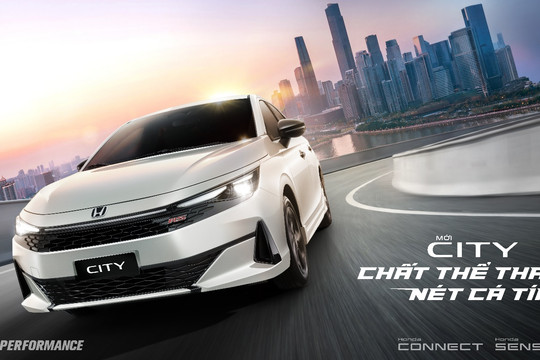 Honda Việt Nam ra mắt City bản nâng cấp: Đậm chất thể thao, bổ sung loạt công nghệ an toàn mới