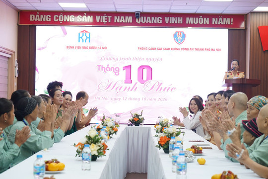 Tiếng hát yêu thương sưởi ấm trái tim người bệnh ung thư