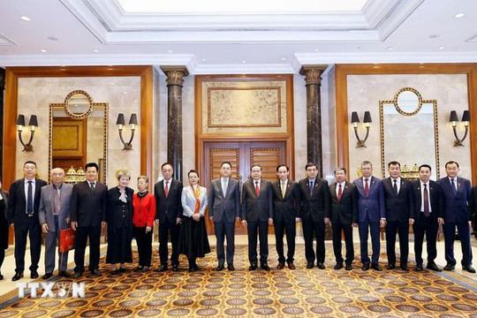 Chủ tịch Quốc hội Trần Thanh Mẫn: Gắn giao lưu nhân dân với lợi ích thiết thực của người dân hai nước