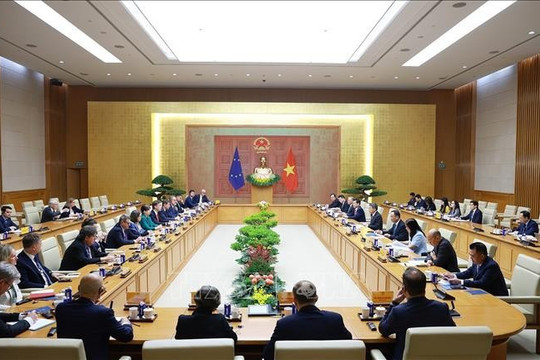 Thủ tướng Lê Minh Hưng: Tăng cường hợp tác Việt Nam – EU trong các lĩnh vực chiến lược