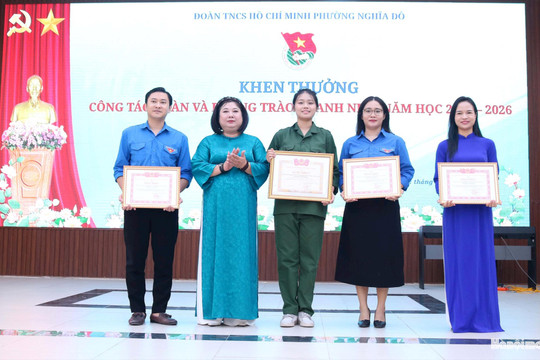 Phường Nghĩa Đô kỷ niệm 70 năm Ngày truyền thống Hội Liên hiệp thanh niên Việt Nam