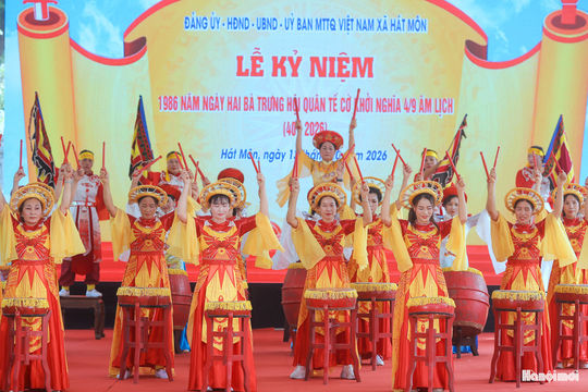 1986 năm Ngày Hai Bà Trưng tế cờ khởi nghĩa: Khơi dậy sức mạnh nội sinh nơi đất cổ Hát Môn