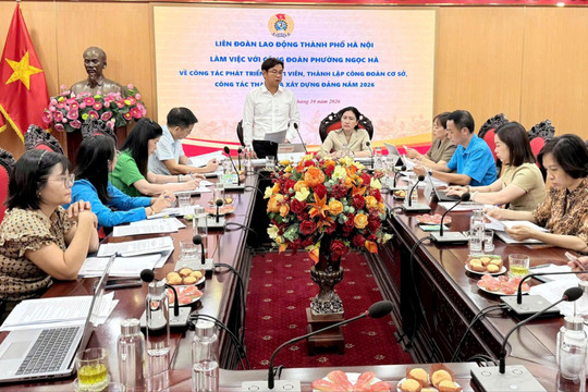 Phát triển đoàn viên Công đoàn gắn với chăm lo thiết thực cho người lao động