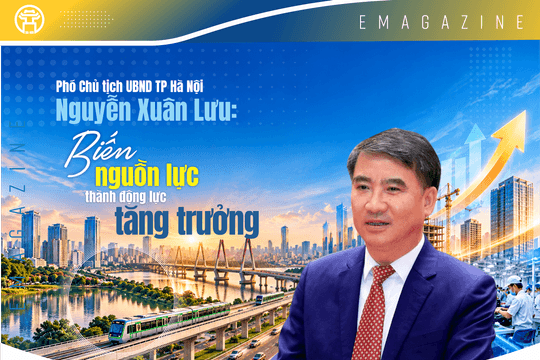 Phó Chủ tịch UBND TP Hà Nội Nguyễn Xuân Lưu: Biến nguồn lực thành động lực tăng trưởng