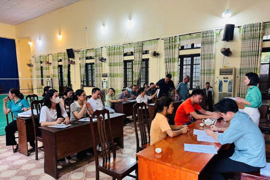 Hội Nông dân xã Mỹ Đức phát huy vai trò điểm tựa của nông dân