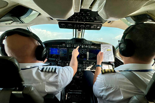 Bảo đảm an toàn các chuyến bay hiệu chuẩn tại Long Thành