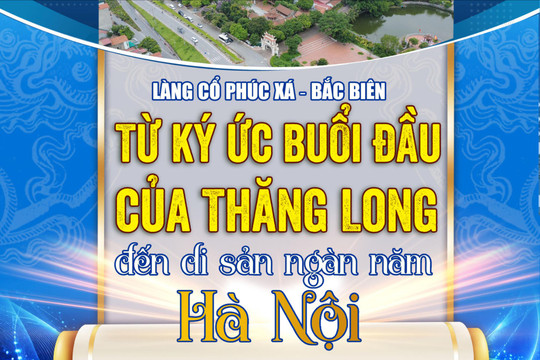 Làng cổ Phúc Xá – Bắc Biên: Từ ký ức buổi đầu của Thăng Long đến di sản ngàn năm Hà Nội