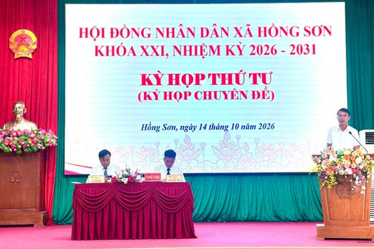 HĐND xã Hồng Sơn quyết nghị nhiều nội dung quan trọng