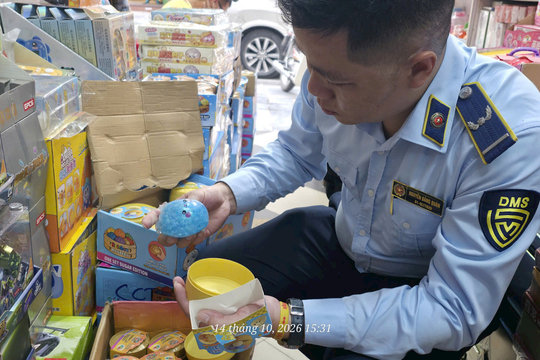Phát hiện 1.283 sản phẩm hàng hoá là đồ chơi trẻ em nhập lậu