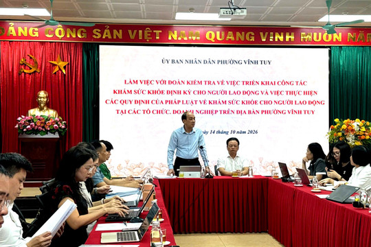 Tăng tốc khám sức khỏe định kỳ cho người lao động
