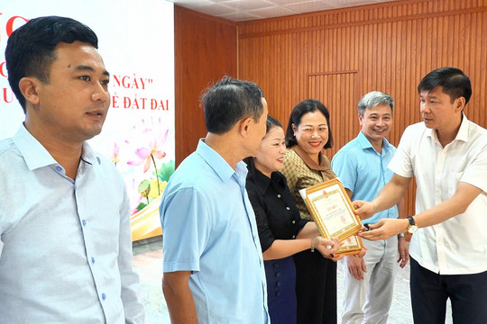 Xã Hòa Xá hoàn thành xây dựng dữ liệu đối với 100% thửa đất trên hệ thống