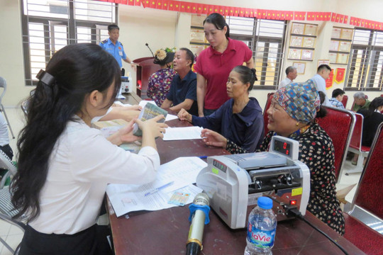 Xã Thiên Lộc: Chi trả tiền GPMB cho 177 hộ dân thôn Bầu