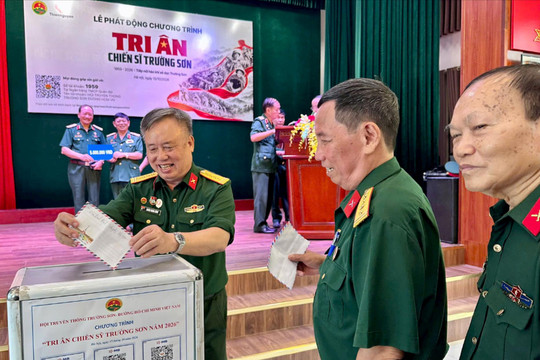 Hưởng ứng Chiến dịch 500 ngày đêm, tri ân chiến sĩ Trường Sơn bằng việc làm cụ thể