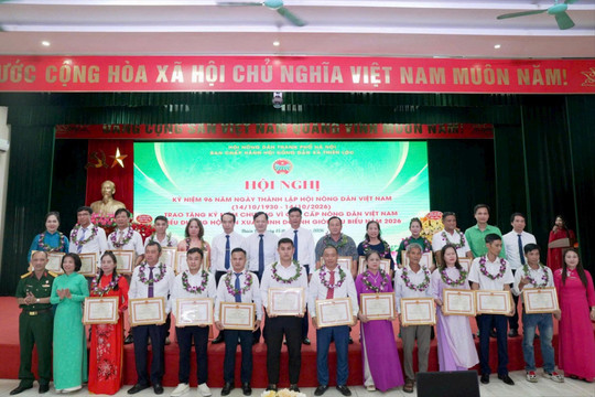 Xã Thiên Lộc biểu dương các hộ nông dân sản xuất, kinh doanh giỏi