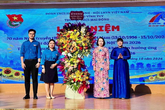 Tuổi trẻ phường Vĩnh Tuy phát huy truyền thống, tích cực vì cộng đồng